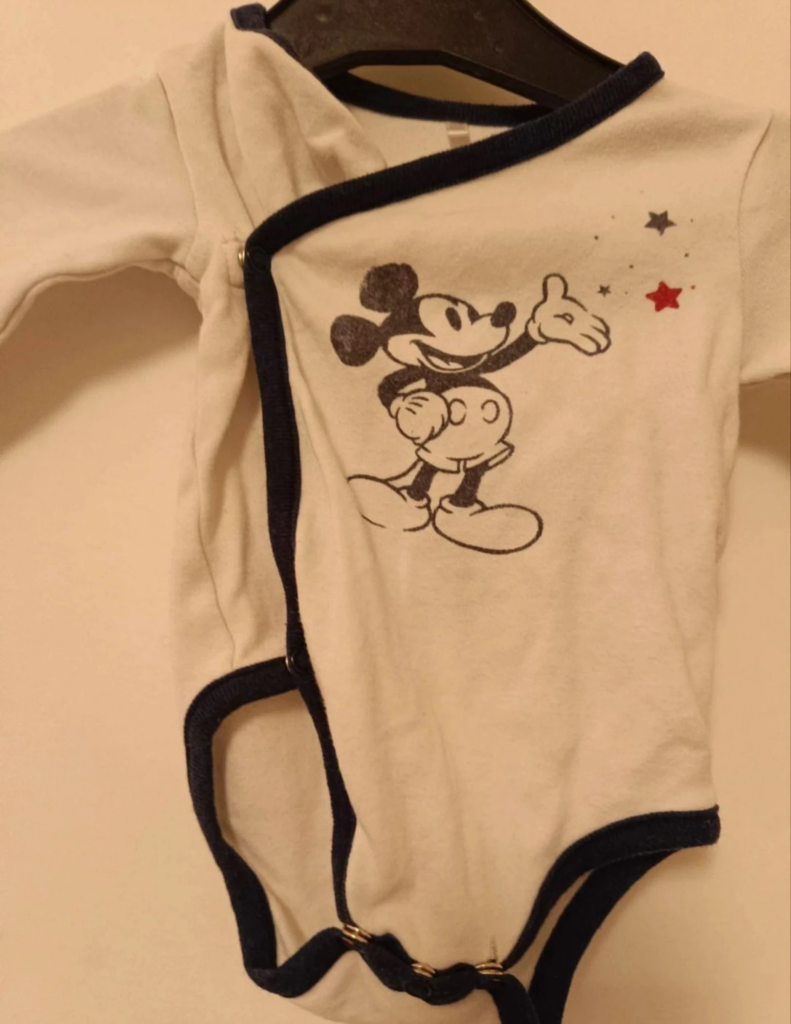 Body de coração escondido Mickey Mouse Orchestra / Disney Baby – 1 mês (54 cm) – photo 2